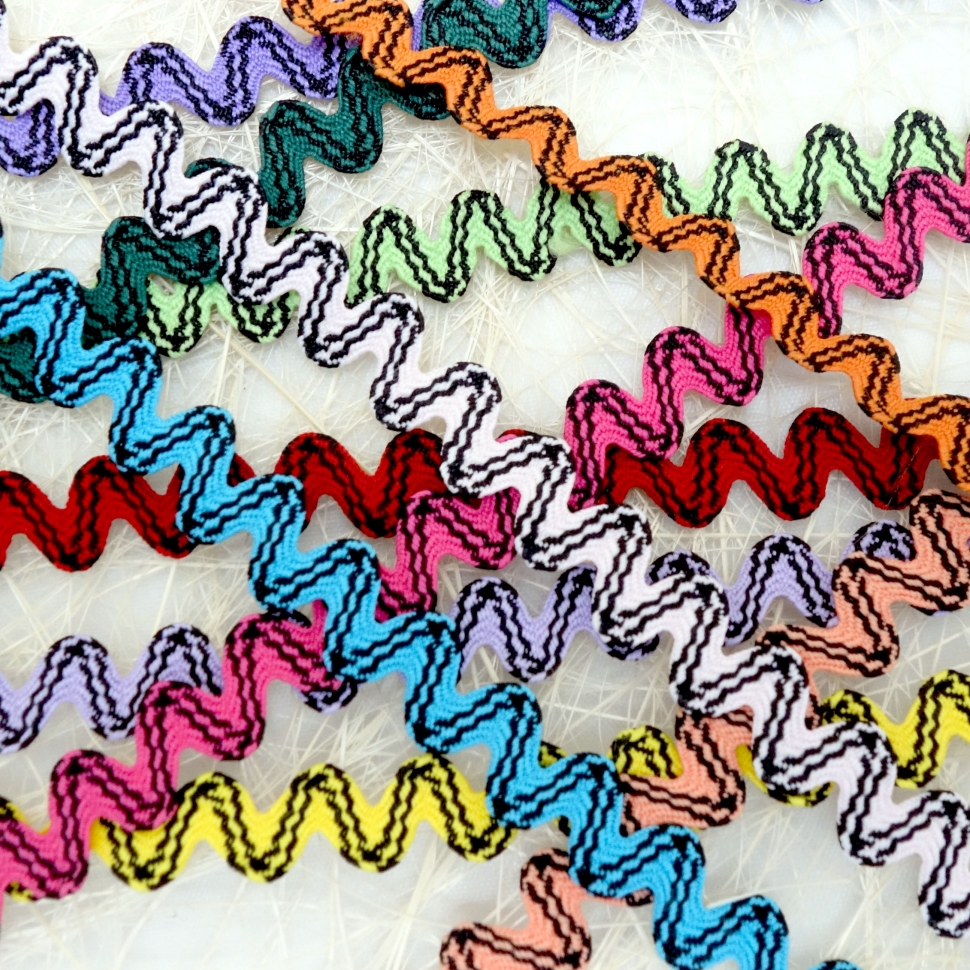 ondulinas,ondulina,textile,rick rack,ric rac,zig zag