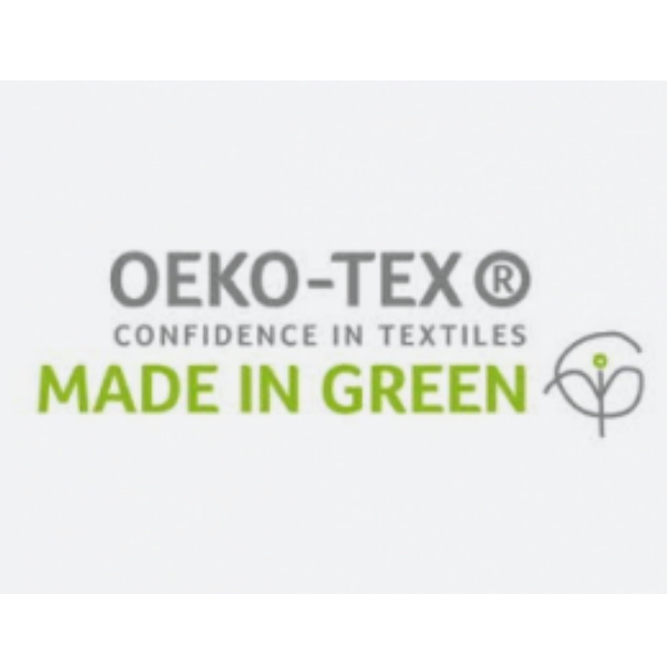 Recycled green elastic ribbon